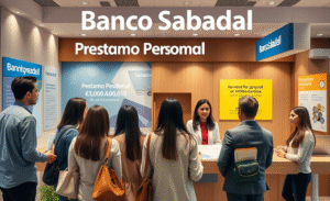 Préstamo Personal Banco Sabadell para créditos de emergencia.